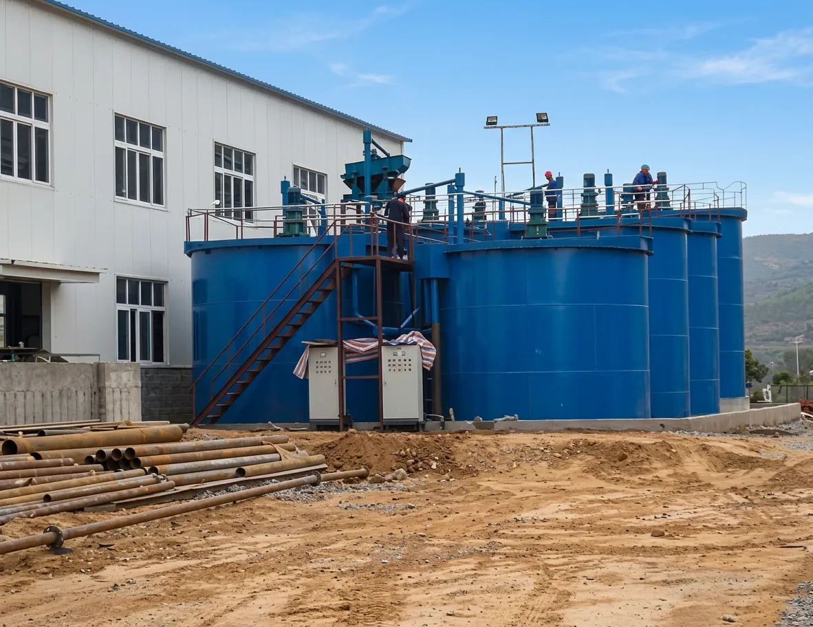 Leaching Tanks